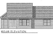 Traditional Style House Plan - 3 Beds 2 Baths 1456 Sq/Ft Plan #70-130 
