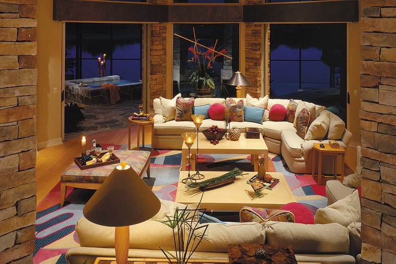 Dream House Plan - Living Room