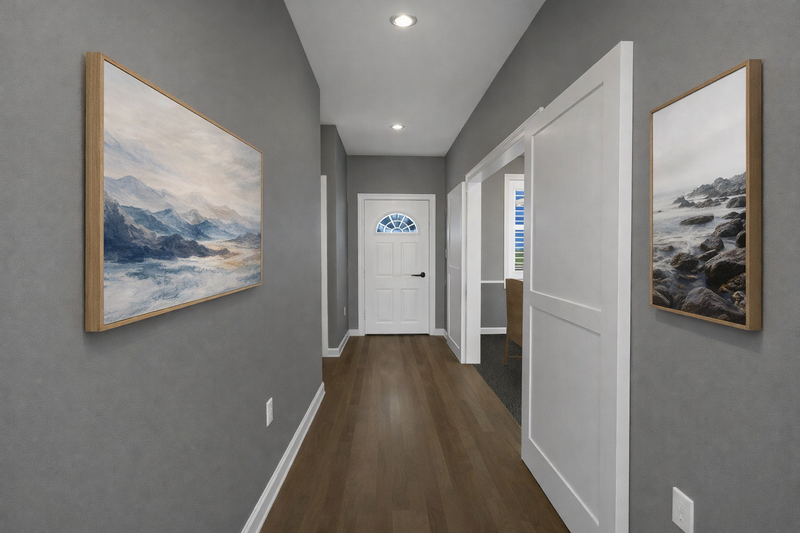 Home Plan - Interior - Entry for Traditional House Plan #1060-445 - 3 bed, 2 bath
