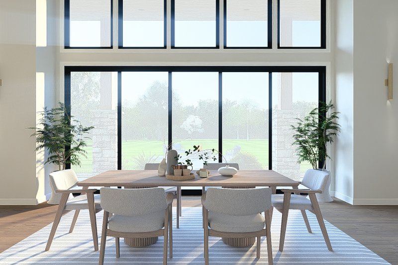 Architectural House Design - Interior - Dining Room for Modern House Plan #1064-460 - 2 bed, 2.5 bath