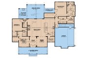 Farmhouse Style House Plan - 3 Beds 2.5 Baths 2120 Sq/Ft Plan #923-183 