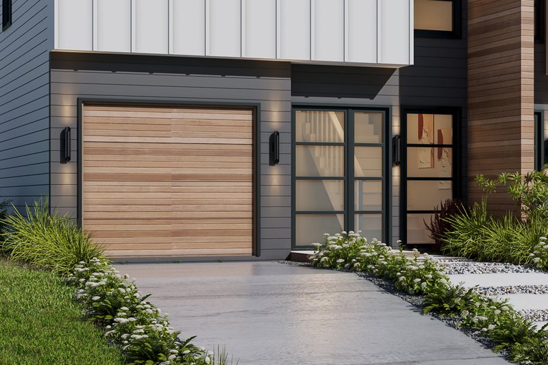 Dream House Plan - Exterior - Other Elevation for Modern House Plan #20-2563 - 3 bed, 2.5 bath