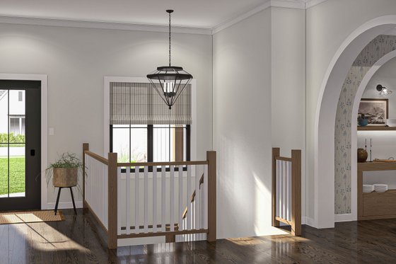 Interior - Entry for Modern House Plan #455-448 - 2 bed, 2 bath