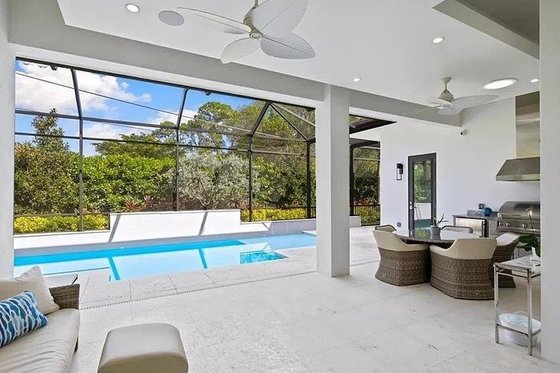 Exterior - Outdoor Living for Contemporary House Plan #548-36 - 3 bed, 3.5 bath