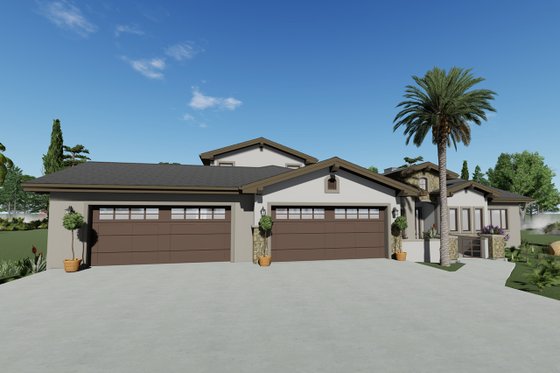 Photo 1 for Adobe / Southwestern House Plan #1069-22 - 3 bed, 3.5 bath