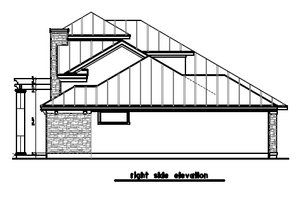 Exterior - Other Elevation for Mediterranean House Plan #411-669 - 3 bed, 3 bath