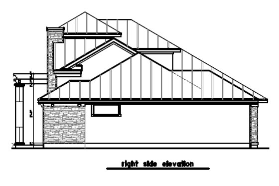 Exterior - Other Elevation for Mediterranean House Plan #411-669 - 3 bed, 3 bath