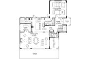 Mediterranean Style House Plan - 4 Beds 3.5 Baths 2994 Sq/Ft Plan #1101-31 