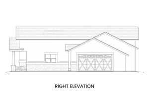 Exterior - Other Elevation 1 for Craftsman House Plan #1108-7 - 3 bed, 3 bath