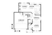 Craftsman Style House Plan - 3 Beds 2.5 Baths 1958 Sq/Ft Plan #48-520 