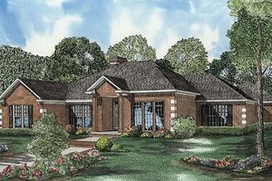 Traditional Exterior - Front Elevation Plan #17-583