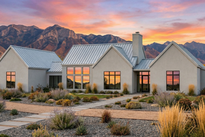 Exterior - Front Elevation 3 for Modern House Plan #1096-72 - 3 bed, 2 bath