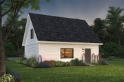 Bungalow Style House Plan - 1 Beds 1 Baths 624 Sq/Ft Plan #18-4502 