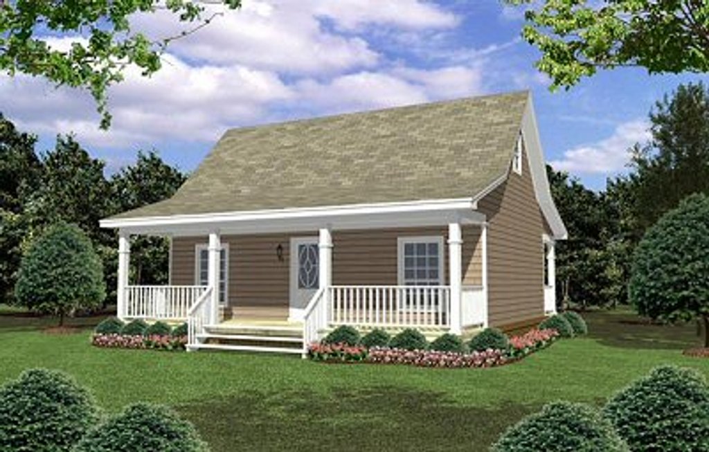 Cottage Style House Plan 2 Beds 1 Baths 800 Sq Ft Plan 21 211 Dreamhomesource Com
