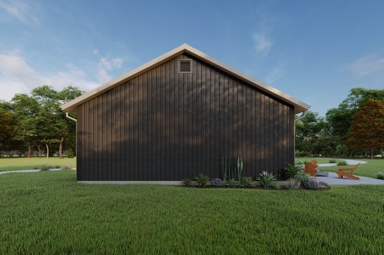 Exterior - Other Elevation 1 for Farmhouse House Plan #1092-15 - 3 bed, 2 bath