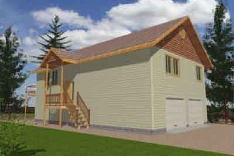 House Design - Traditional Exterior - Front Elevation Plan #117-170