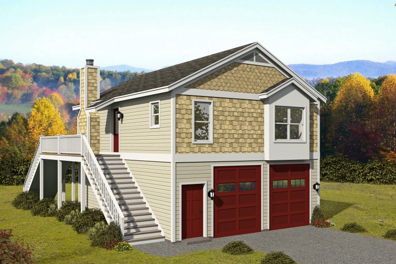 House Plan Design - Contemporary Exterior - Front Elevation Plan #932-350