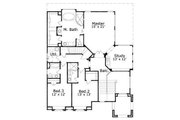 European Style House Plan - 3 Beds 4.5 Baths 3548 Sq/Ft Plan #411-860 