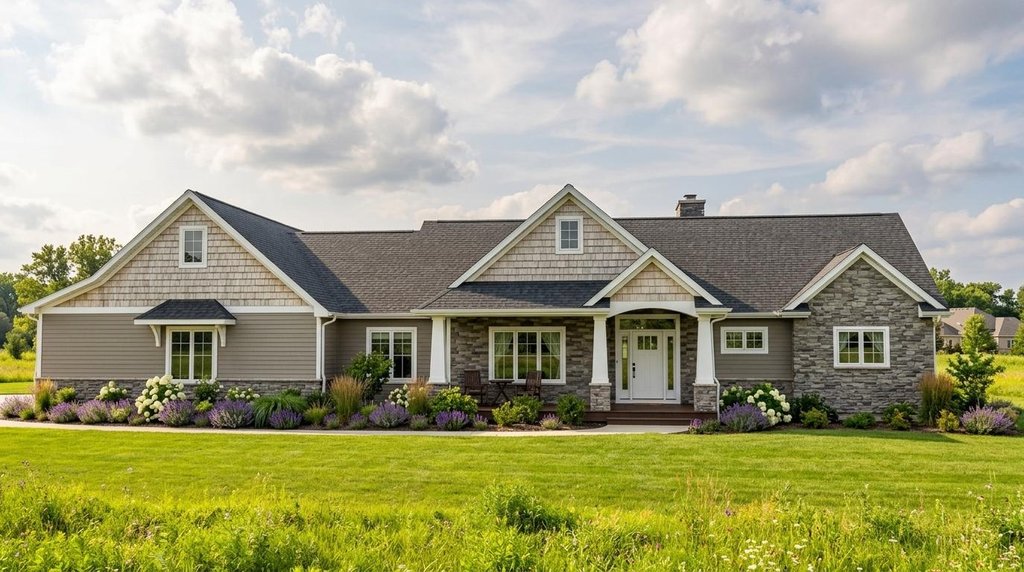 Exterior - Front Elevation 2 for Barndominium House Plan #1064-31 - 1 bed, 1.5 bath