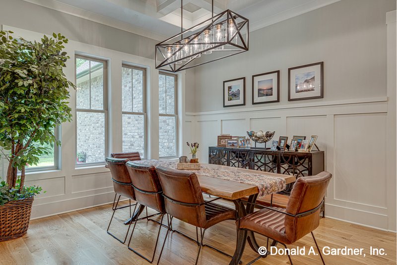 Home Plan - Interior - Dining Room for European House Plan #929-1056 - 4 bed, 3 bath