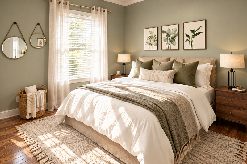 House Design - Interior - Bedroom for Farmhouse House Plan #44-321 - 3 bed, 2 bath