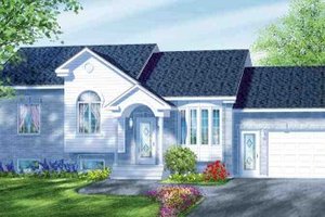 Traditional Exterior - Front Elevation Plan #25-4088