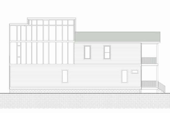 Exterior - Other Elevation for Modern House Plan #1085-2 - 3 bed, 2.5 bath