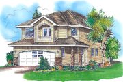 Traditional Style House Plan - 3 Beds 3 Baths 1557 Sq/Ft Plan #18-4254 