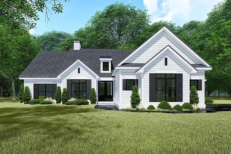 Dream House Plan - Traditional Exterior - Front Elevation Plan #923-150