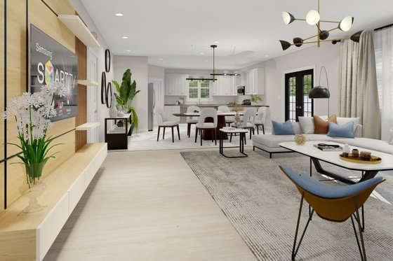 Interior - Other for Ranch House Plan #1060-311 - 6 bed, 4 bath