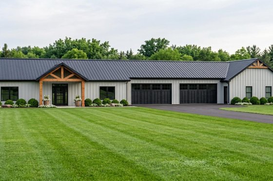 Contemporary Plan with Mother-in-Law Suite