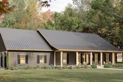 Barndominium Style House Plan - 4 Beds 3 Baths 2519 Sq/Ft Plan #44-282 