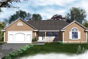 Traditional Style House Plan - 2 Beds 2 Baths 1288 Sq/Ft Plan #93-102 