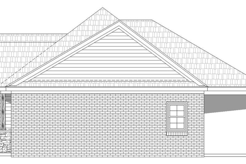 Dream House Plan - Exterior - Other Elevation 1 for Craftsman House Plan #932-202 - 2 bed, 2 bath