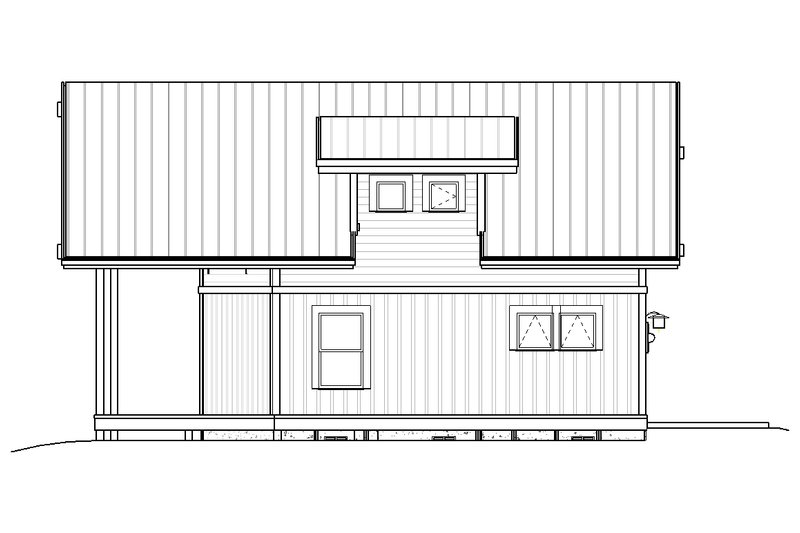 Dream House Plan - Exterior - Other Elevation for Traditional House Plan #895-115 - 1 bed, 2 bath