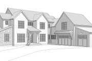 Contemporary Style House Plan - 4 Beds 5 Baths 4754 Sq/Ft Plan #1114-5 