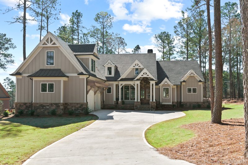 Home Plan - Craftsman Exterior - Front Elevation Plan #54-482