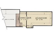 European Style House Plan - 5 Beds 3.5 Baths 2613 Sq/Ft Plan #36-466 