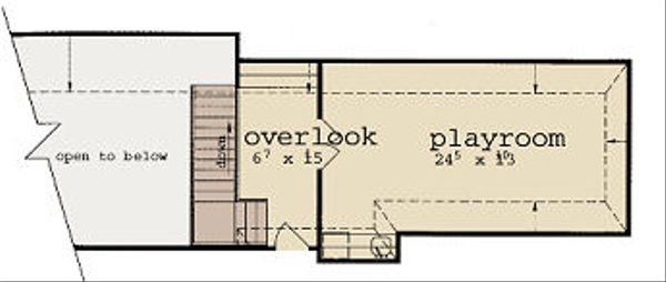 European Floor Plan - Other Floor Plan #36-466