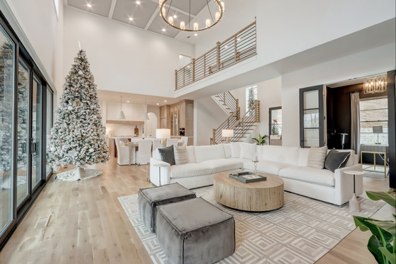 Interior - Family Room for Modern House Plan #437-133 - 3 bed, 3.5 bath