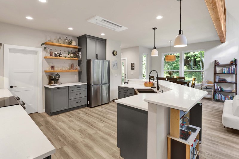 Architectural House Design - Interior - Kitchen 2 for Contemporary House Plan #1070-62 - 3 bed, 3.5 bath