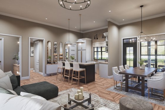 Interior - Other for Farmhouse House Plan #54-683 - 3 bed, 2.5 bath