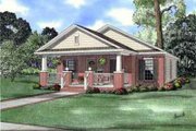 Craftsman Style House Plan - 3 Beds 2 Baths 1256 Sq/Ft Plan #17-2253 