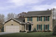 Traditional Style House Plan - 3 Beds 2.5 Baths 2179 Sq/Ft Plan #22-205 