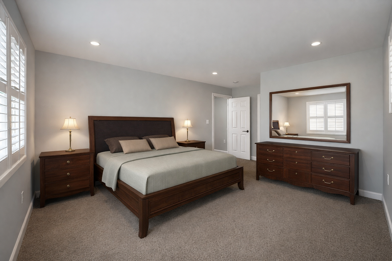 Architectural House Design - Interior - Master Bedroom for Craftsman House Plan #1060-452 - 3 bed, 2.5 bath