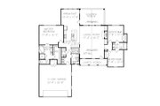 Ranch Style House Plan - 3 Beds 2.5 Baths 1946 Sq/Ft Plan #54-553 