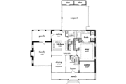 Country Style House Plan - 4 Beds 3.5 Baths 2948 Sq/Ft Plan #36-410 
