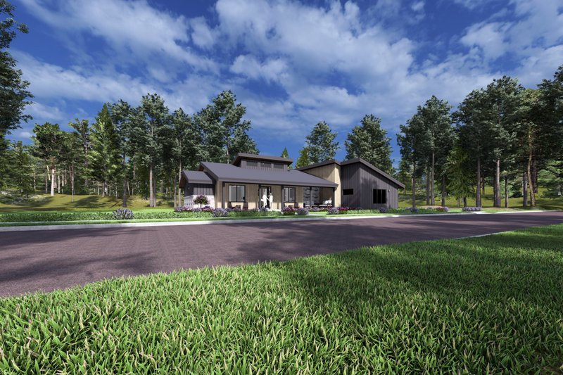 Home Plan - Modern Exterior - Front Elevation Plan #1069-45