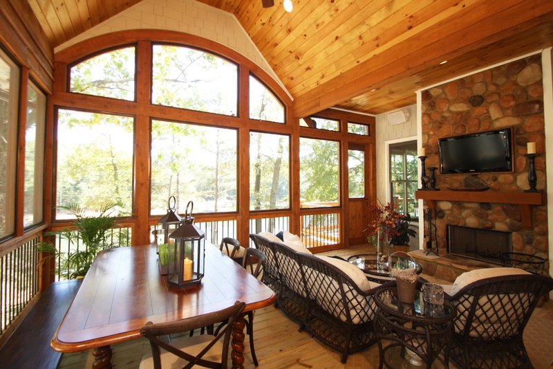 Dream House Plan - Exterior - Covered Porch for Farmhouse House Plan #54-480 - 3 bed, 3 bath