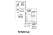 Craftsman Style House Plan - 3 Beds 3 Baths 2577 Sq/Ft Plan #458-16 